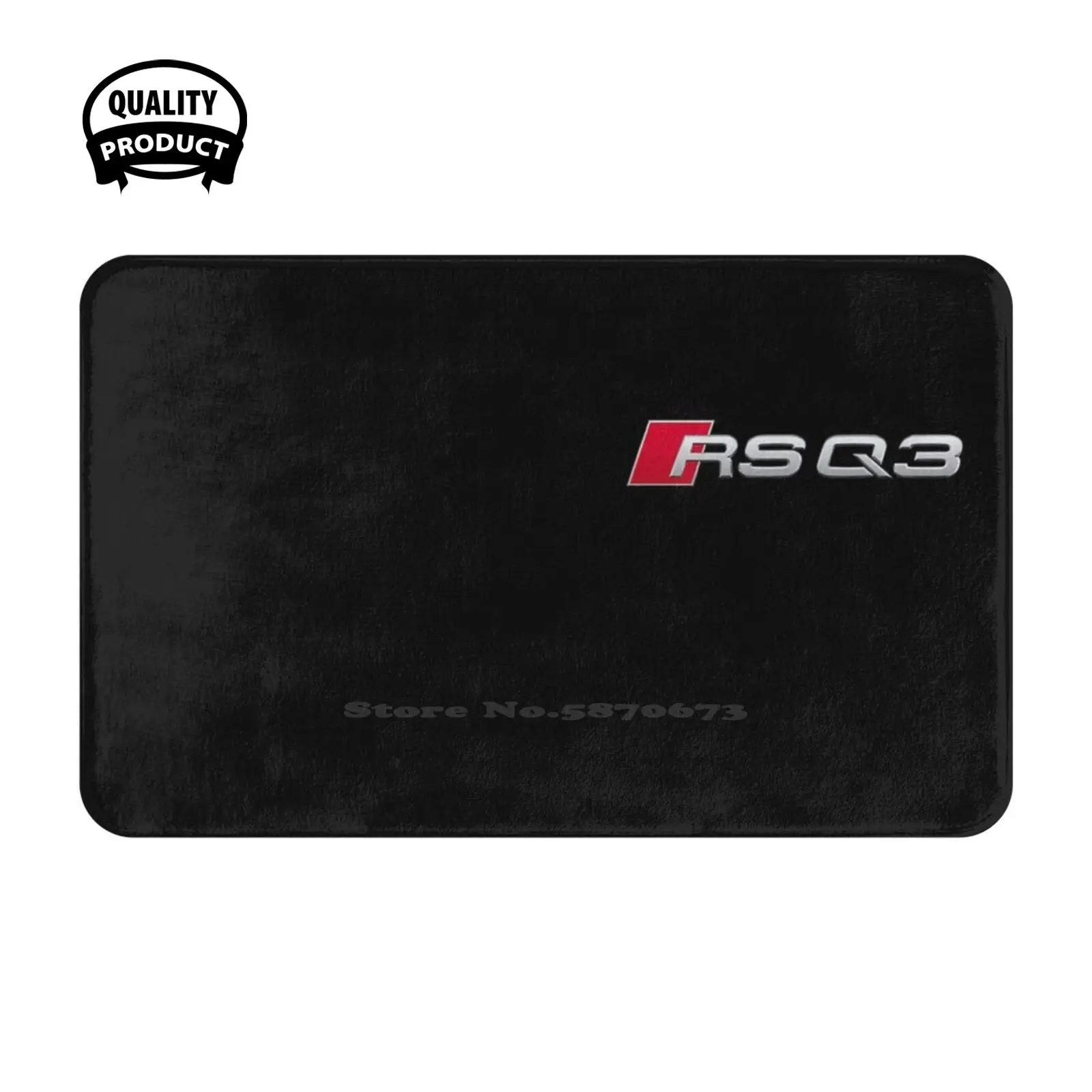 Official Rsq3 Soft Cushion Home Carpet Door Mat Car Rug Cars Drift Rs3 Rs4 Rs6 Rs7 R8 Automobile Golf