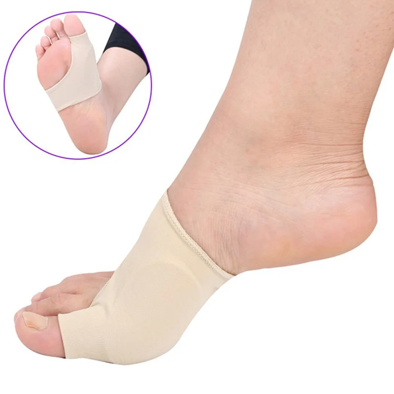 1Pair Bunion Corrector Bunion Pads Orthopedic Sock Cushion Sleeve Splint Gel Protector Support Brace Hallux Valgus Corrector