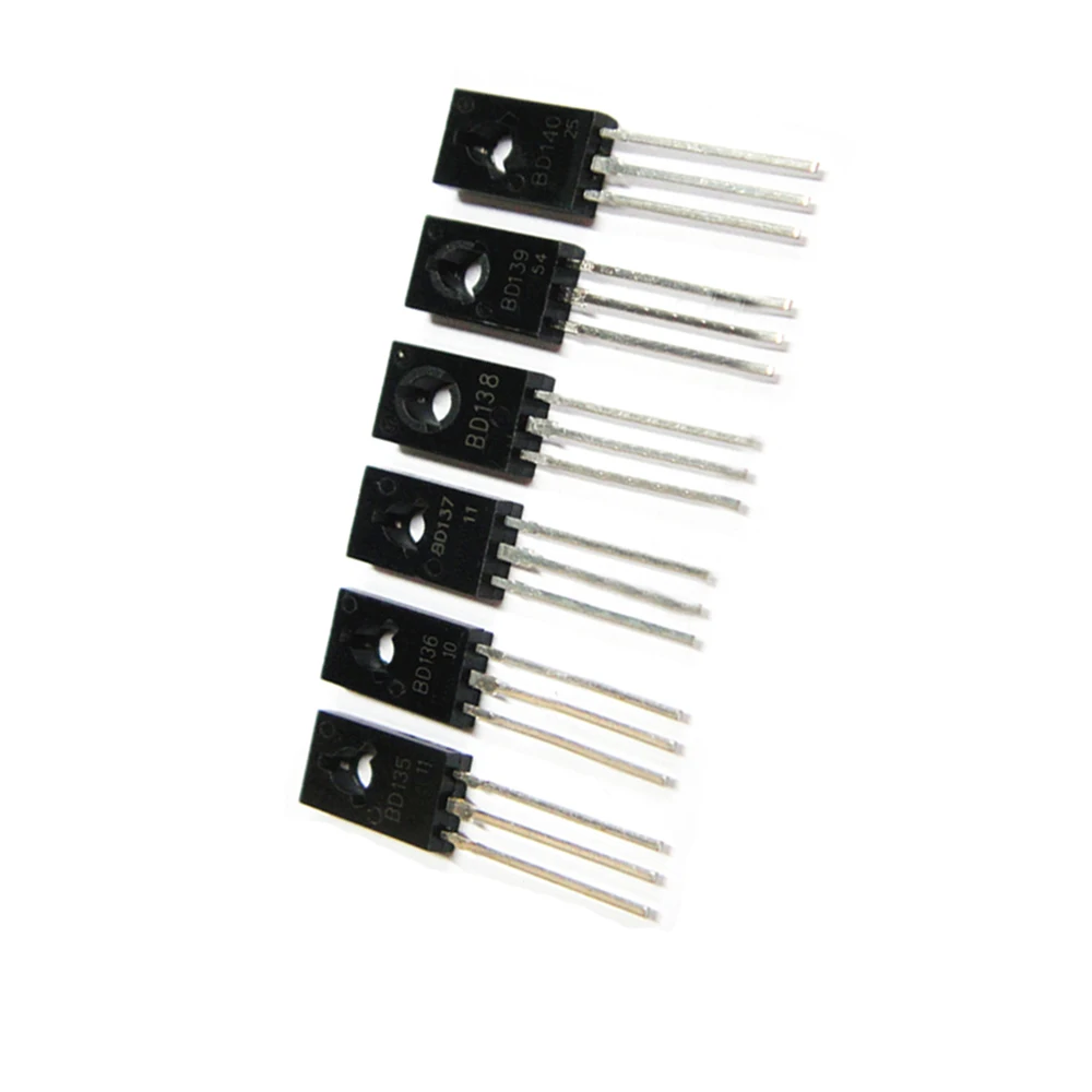 20 Stks/partij BD135 BD136 BD137 BD138 BD139 BD140 BD235 BD236 BD237 BD238 Npn Transistor Triode TO126 Te-126 nieuwe Originele Ic