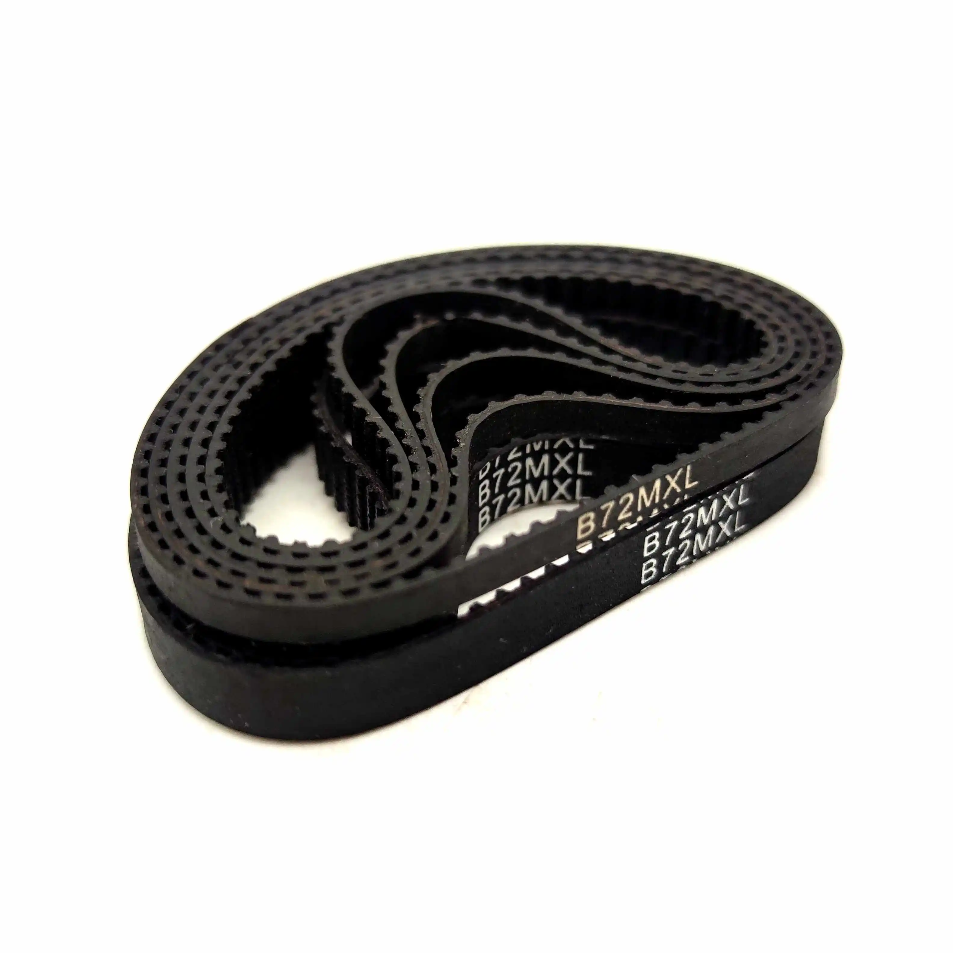 Courroie de distribution MXL, boucle fermée, B72MXL, largeur 3mm, 6mm, 72 dents, lot de 10 pièces