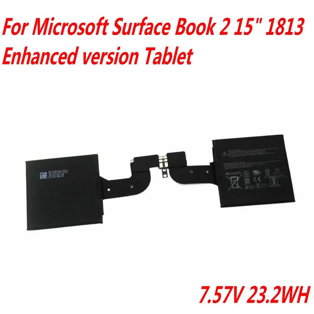 

High Quality DYNH01 Screen Battery For Microsoft Surface Book 2 15" 1793 1813 Tablet PC 7.57V 23.2WH 3070mAh