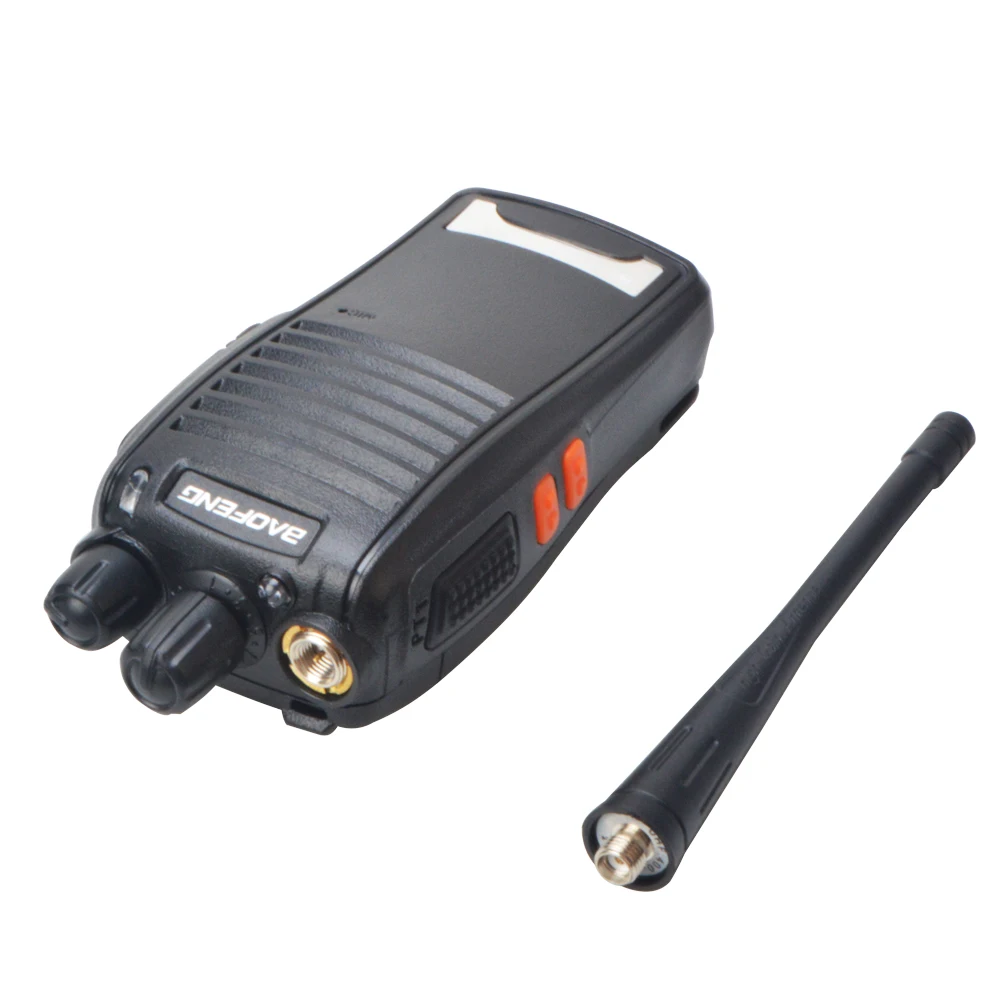 BaoFeng-walkie-talkie BF-777S, Radio bidireccional portátil con manos libres y batería recargable, UHF, 400-470MHz, 16 canales, 2 vatios, VOX, 2 unids/lote por paquete