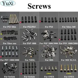 1Set Screws Replacement for PS4 PS3 PS2 for Xbox one 360 for PSP for 3DS XL LL for Switch Controller Screw Kit
