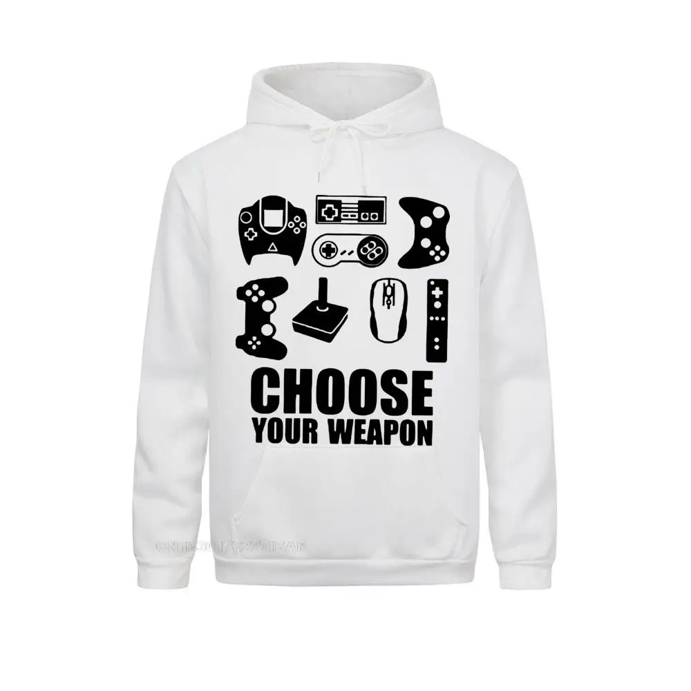 Choose Your Weapon Gamer Harajuku Hoodies Arcade Video TV Controller Hipster Tumblr Male Harajuku Hoodies Men Harajuku Aesthetic