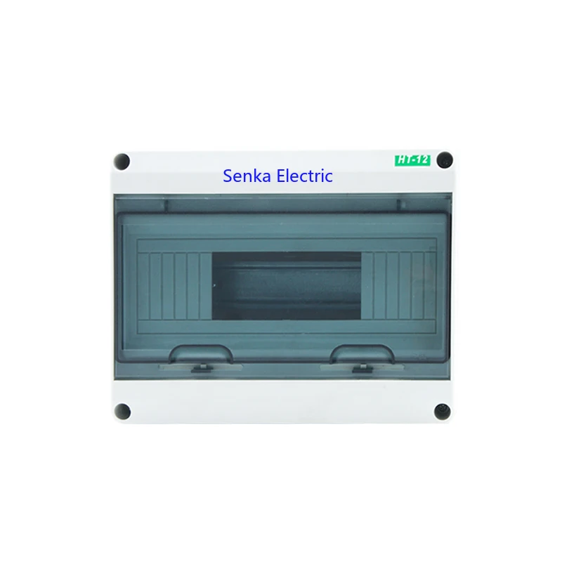 HT Series In/Outdoor Waterproof Distribution Power Box 5/8/12/15/18/24 Way Circuit Breaker Electrical MCB Panel Junction Box