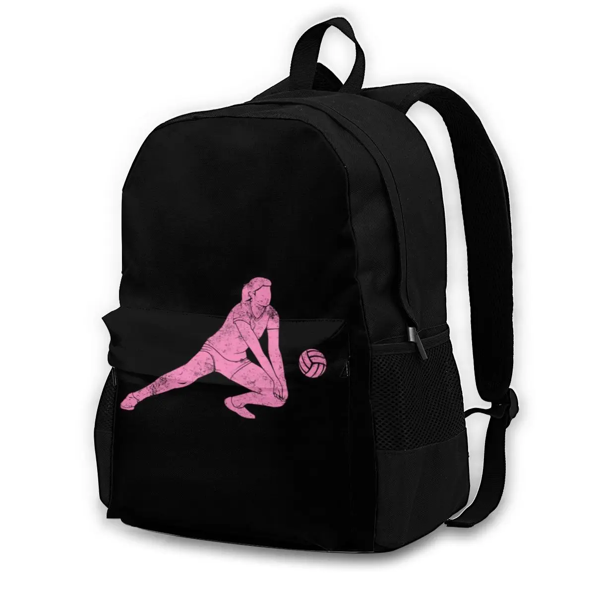 

Volleyball Backpacks Male Print Pretty Backpack Polyester Trekking Bags