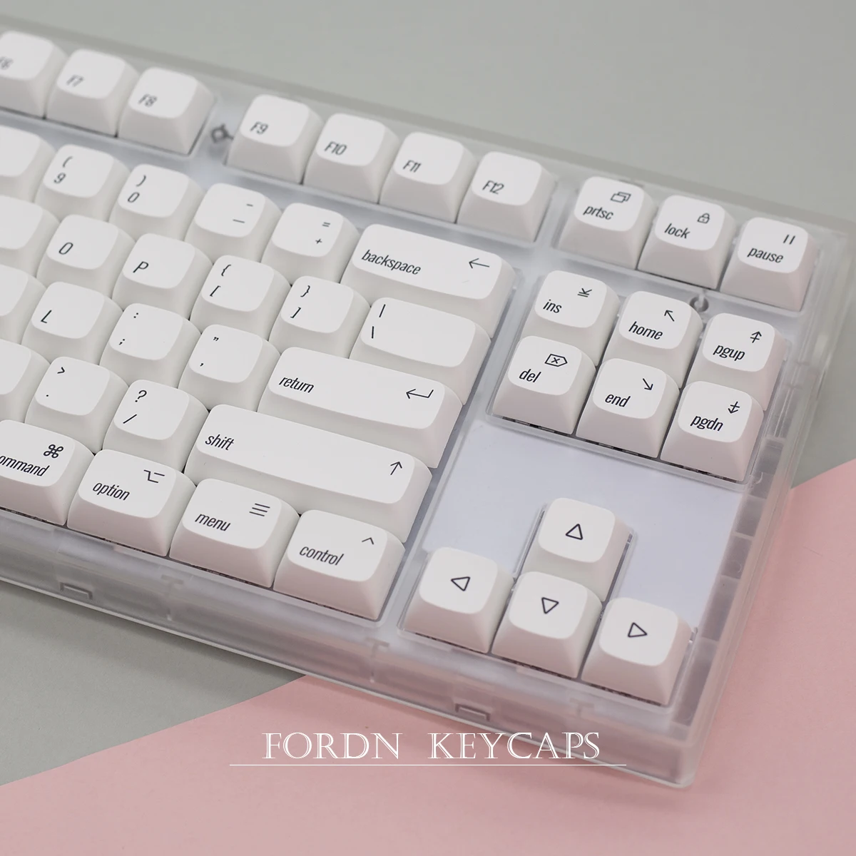 

XDA Profile PBT Dye sub printing keycap MAC Japanese 124 keycaps