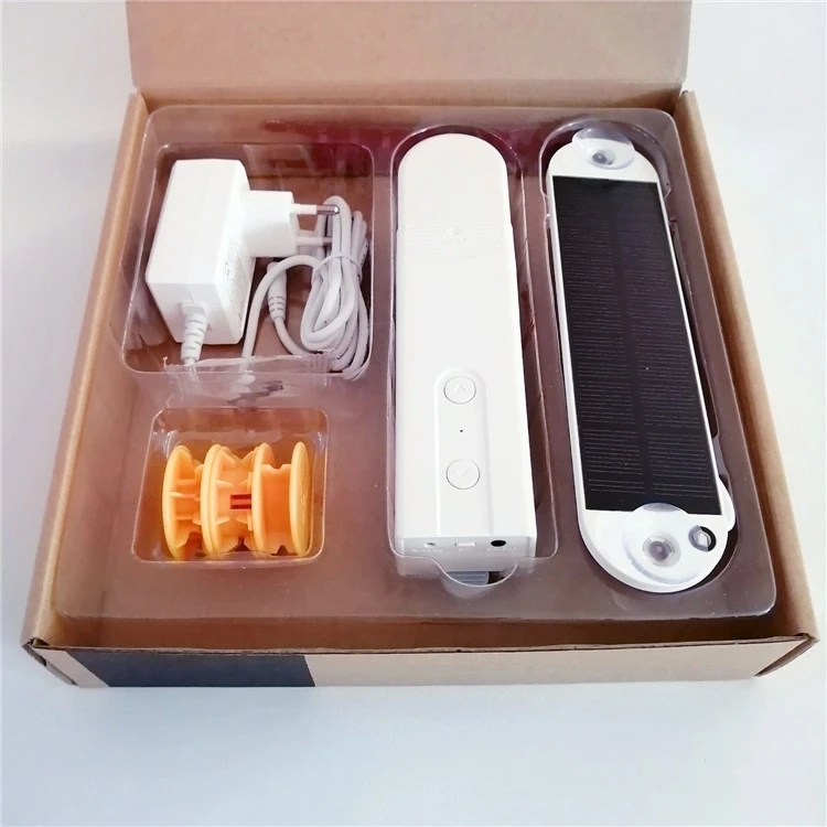 

Build-in Bluetooth and APP Control Smart Blinds Drive Motor for roller blind zebra blind Powered by Solar Panel and Charger