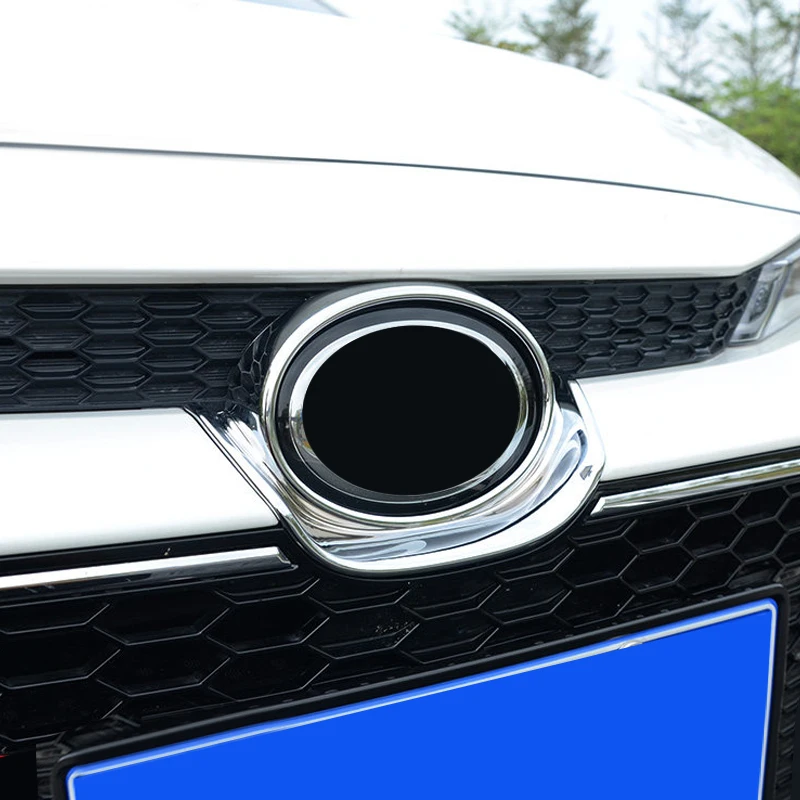 US ONLY! For Toyota Corolla E210 Levin SEDAN 2019-2023 Colorful ABS Front Hood Bonnet Logo Brand Frame Cover Trim  Car Styling