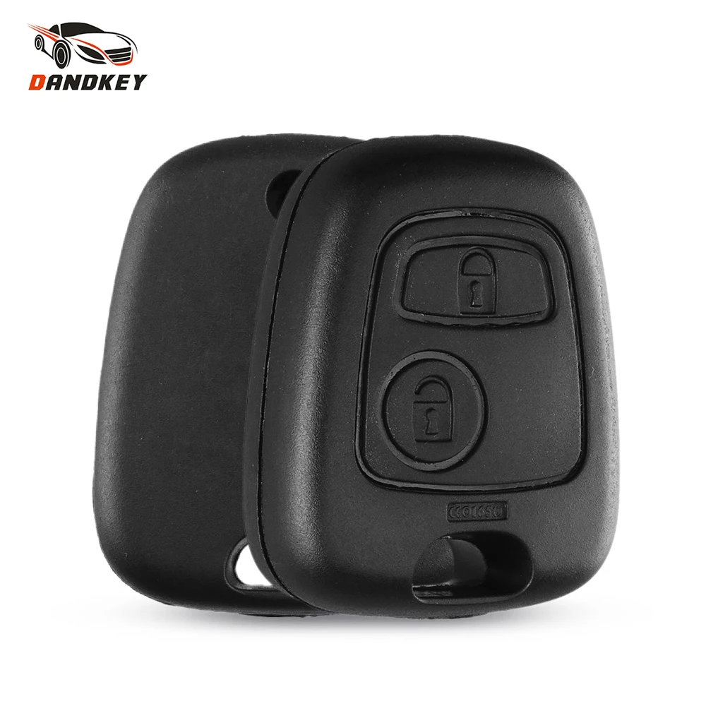 

Dandkey For Toyota Remote Car Key Case Shell Fob For Citroen C1 C2 C3 Pluriel C4 C5 C8 Xsara Picasso For Peugeot 107 206 Cover