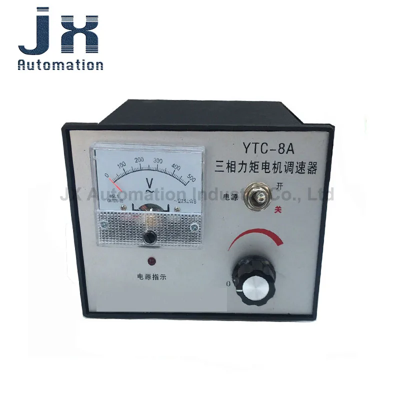 Three-phase AC Torque Motor Speed Controller YTC-8A Winding Motor Electronic Voltage Regulator