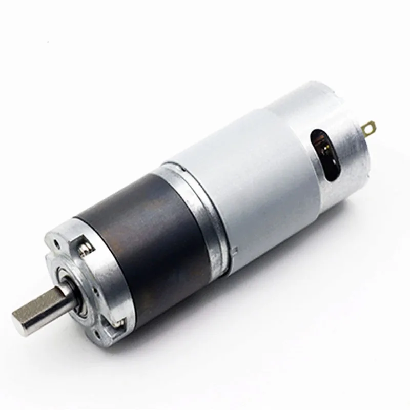 12V 24V 42mm DC 775 Brushed Planetary Gear Motor With Long Life Low Speed High Torque Planetary Gear Reduction Engine GearMotor