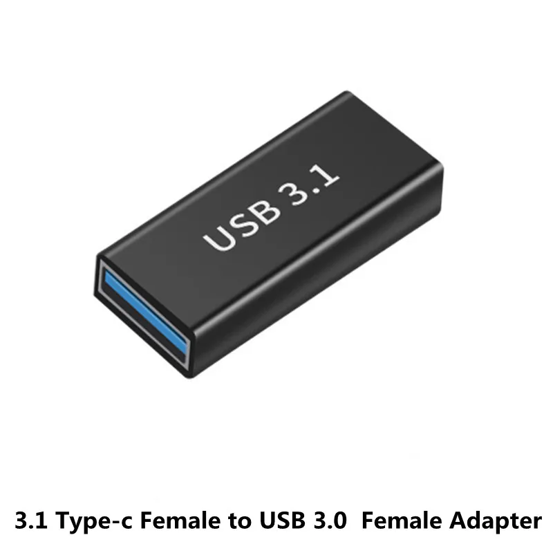 90องศา USB 3.1ประเภท C หญิงไปยัง USB B ชายหญิงอะแดปเตอร์ OTG ประเภท C ถึง usb 3.0ชายหญิง Converter Connector