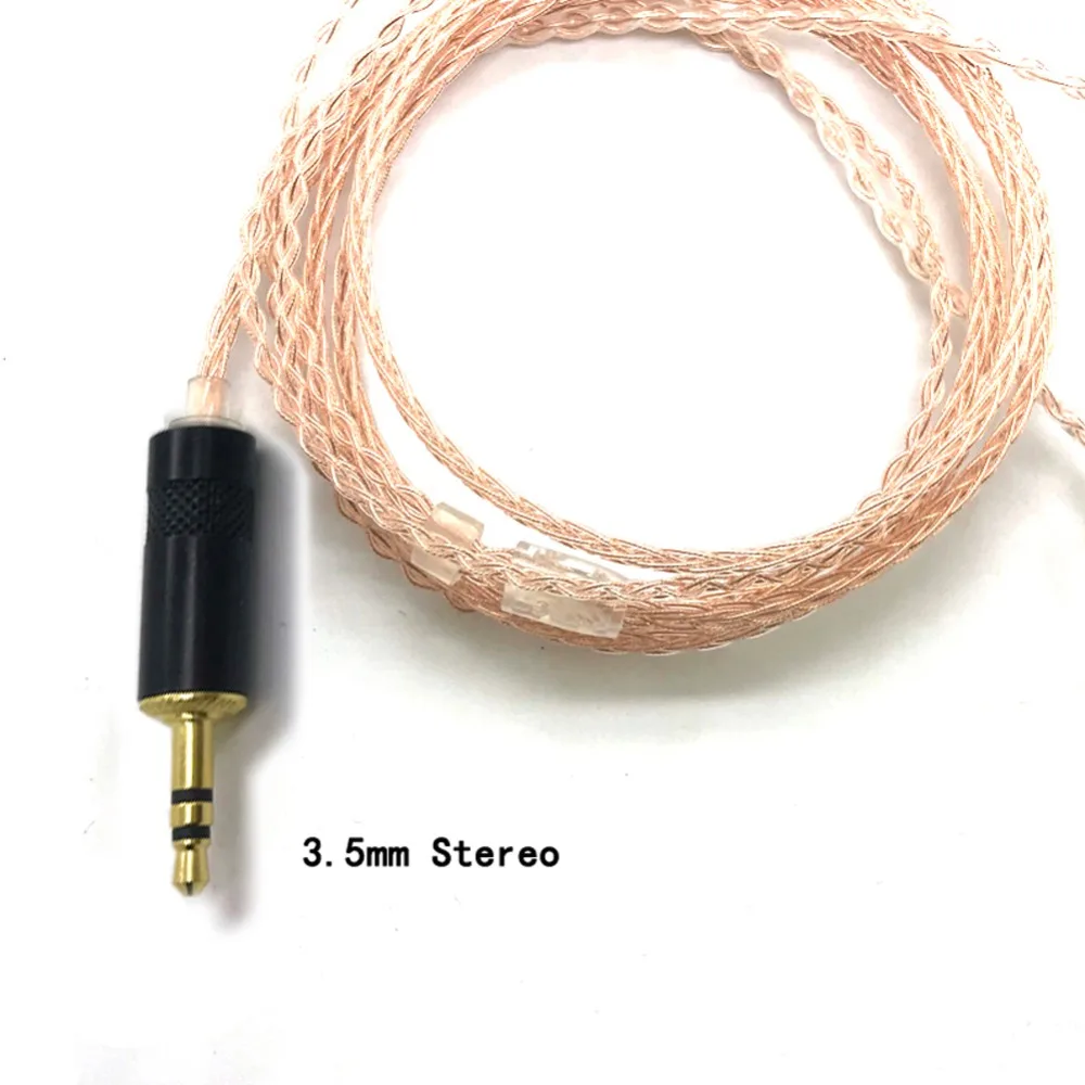 TOP-HiFi spedizione gratuita 8 Core 0.75mm 2pin cavo di aggiornamento cuffie per orecchie Ultimate UE TF10 TF15 5Pro SF3 SF5 UE18 cuffie