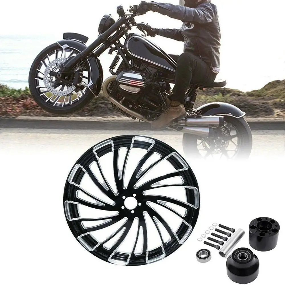 

Motorcycle 30'' Front Wheel Rim Hub Single Disc For Harley Touring Road King Street glide Electra Glide Non ABS 2008-2023 2014