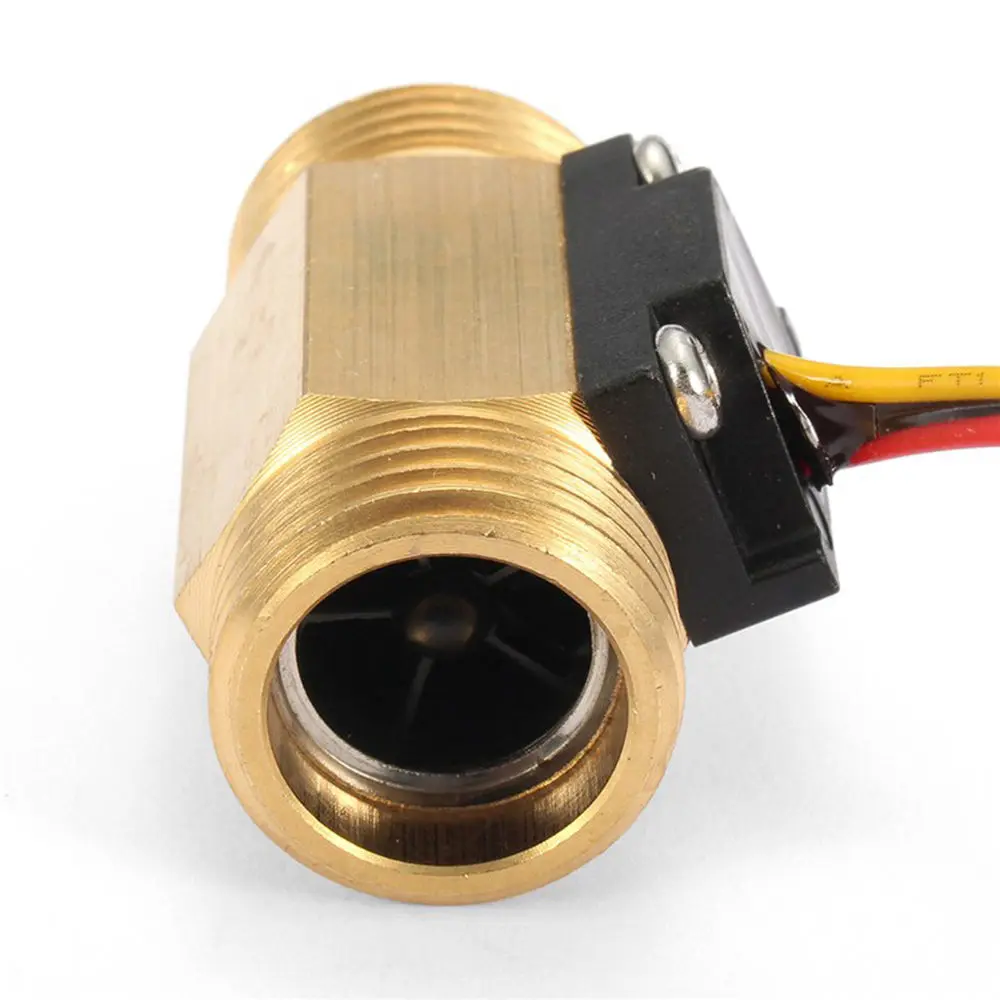 5-24V Hall Water Flow Sensor USC-HS21TI BSP G1/2\