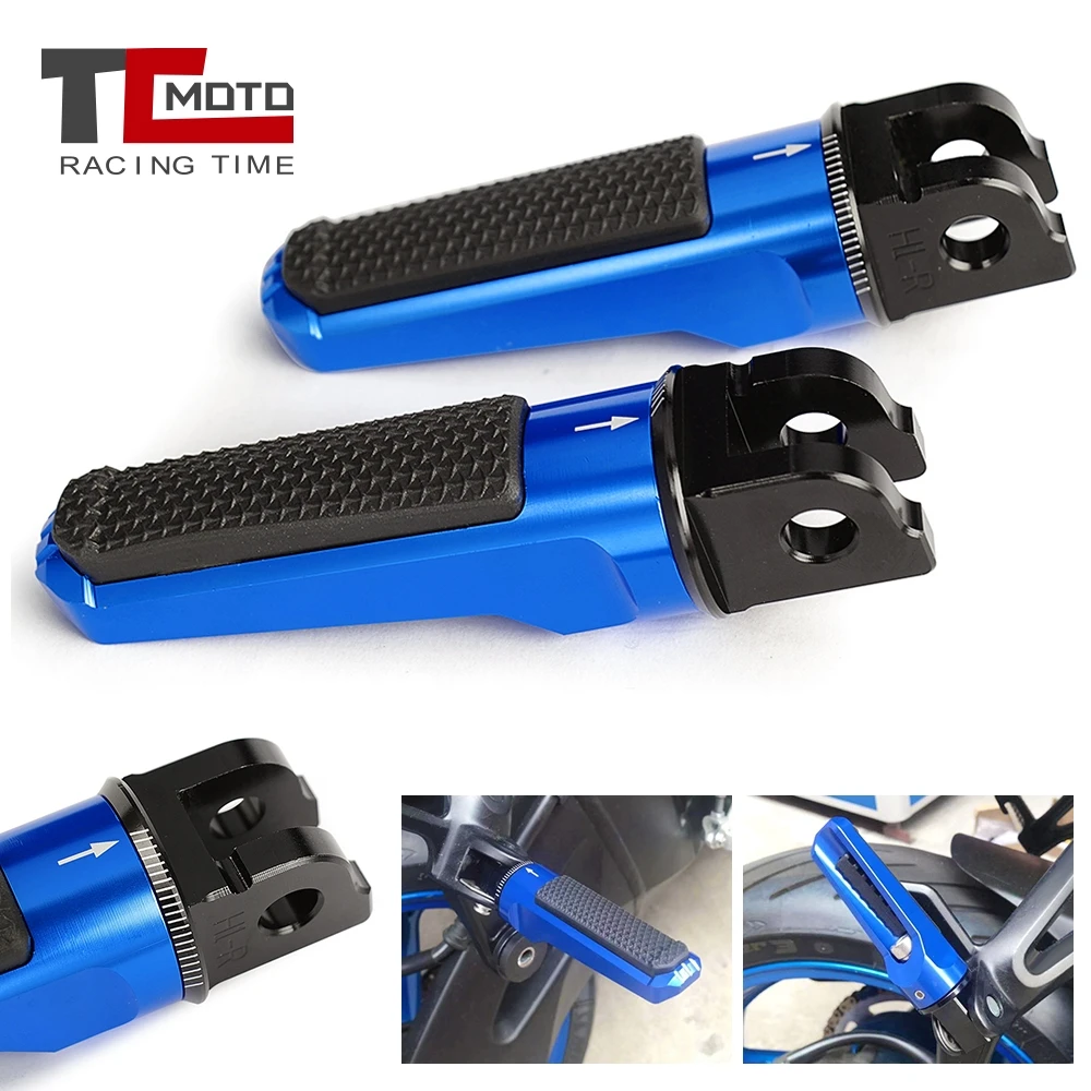 Front Foot Pegs Footrests For Honda CB125R CB 125R CB300R CB 300R CB1000R CBR 650F MSX 125 NEO SPORTS CAFE 2018 2019 Rider Pedal