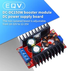 150W Boost Converter DC-DC 10-32V to 12-35V Step Up Voltage Charger Module