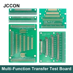 5Pcs Multi-Function Transfer Test Board 50PIN 0.5-1.27mm Pitch LCM TFT LCD Transfer Test Board