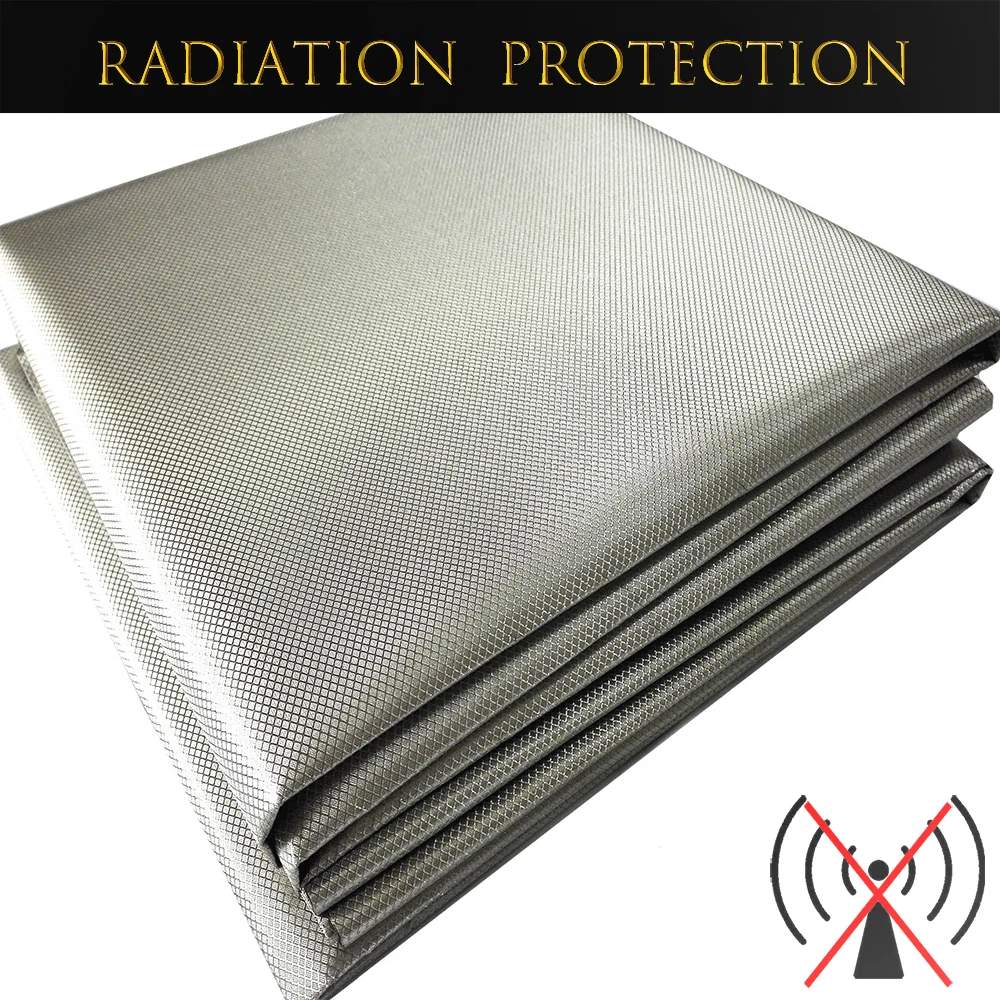 Faraday Fabric RFID Shielding Block WiFi/RF Anti-Radiation Conductive Magnetic Copper/Nickel EMF Protection Cloth