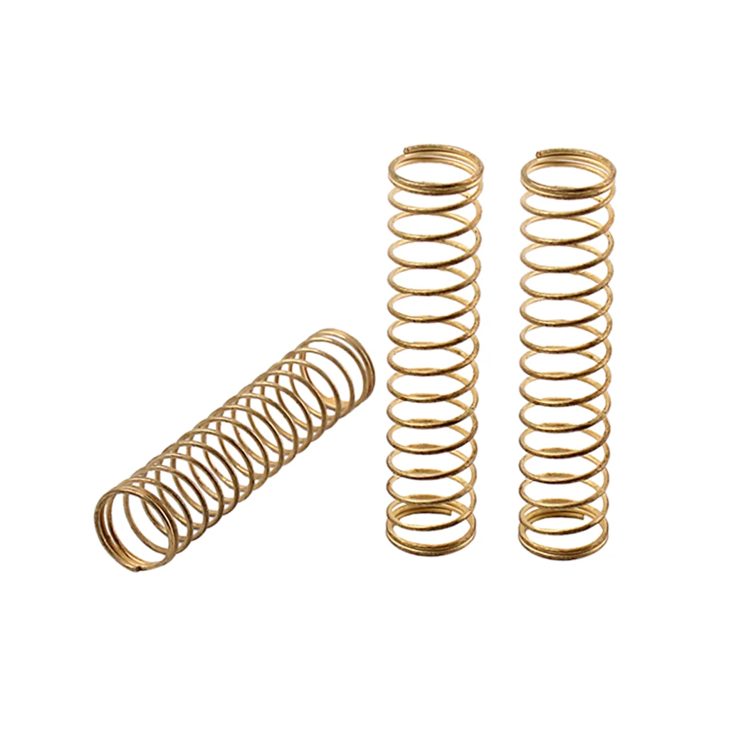 3 Pieces Trumpet Springs Metal, Musical Instrument Parts For Trumpet Replacement Accessory Springs Brass Wind Trumpet Parts