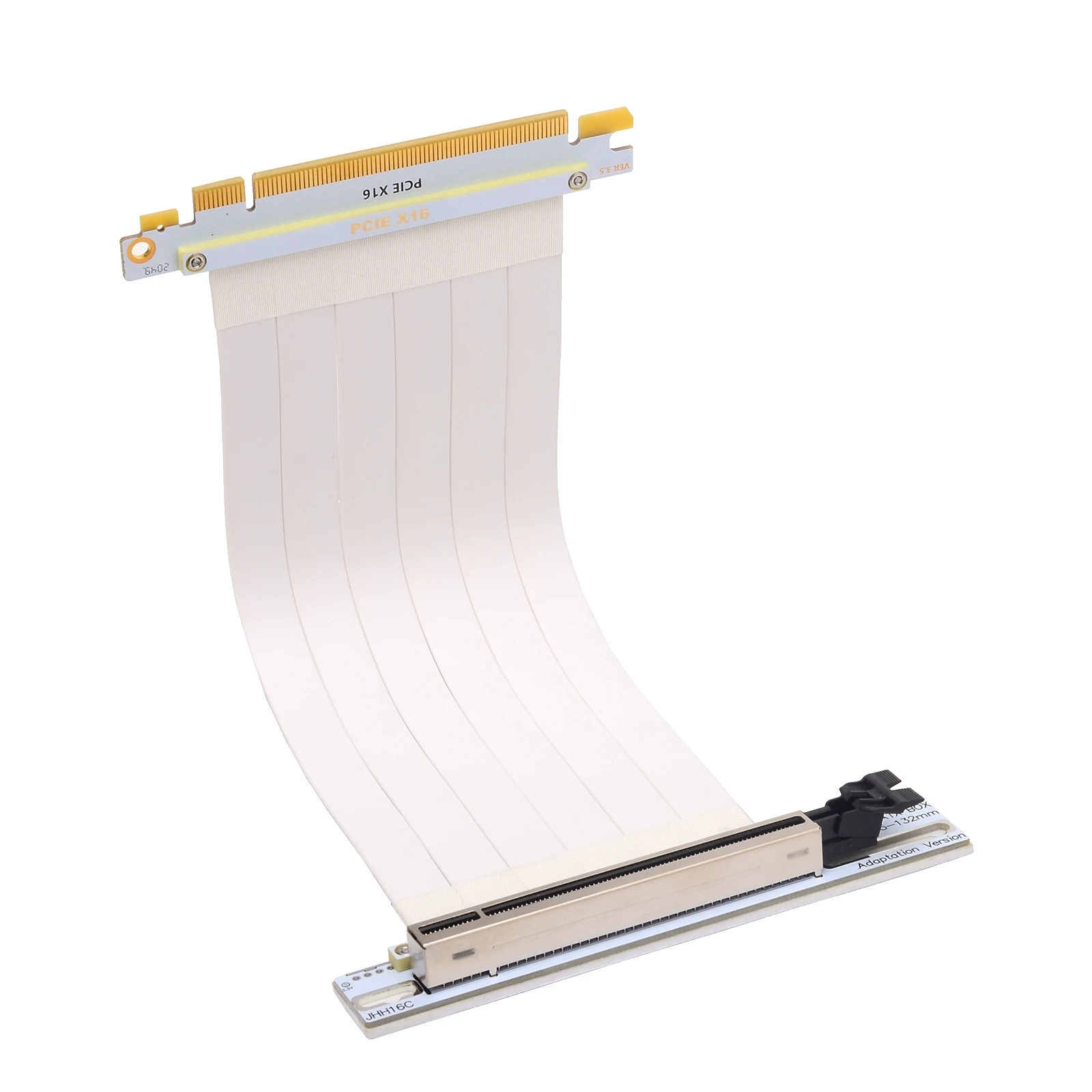 High-Speed PCIe Riser Cable 3.0 X16 Flexible 90 Degree GUP Extender for Vertical Graphics Card Installation