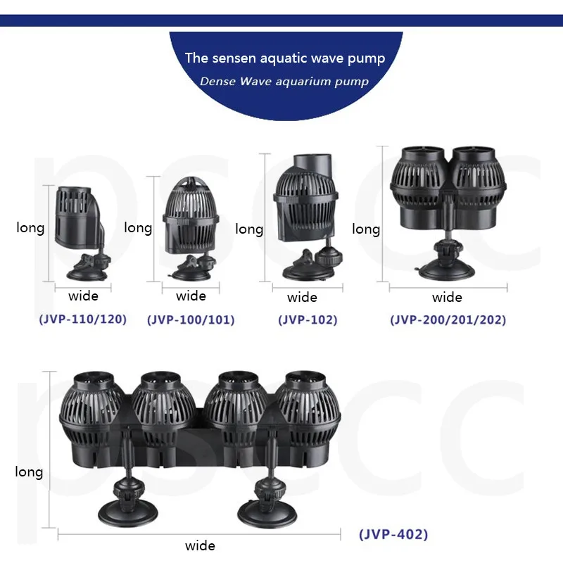 220V Sunsun Wave Maker Wavemaker Water Pump for Aquarium Fish Tank aquarium pump 2.5W 3W 6W 12W 24W 48W flow pump, surf pump