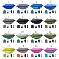 Wholesale Mosquito Net Hammock 16 Colors 260*140cm Outdoor Camp Tent Garden Camping Swing Hanging Bed A217292