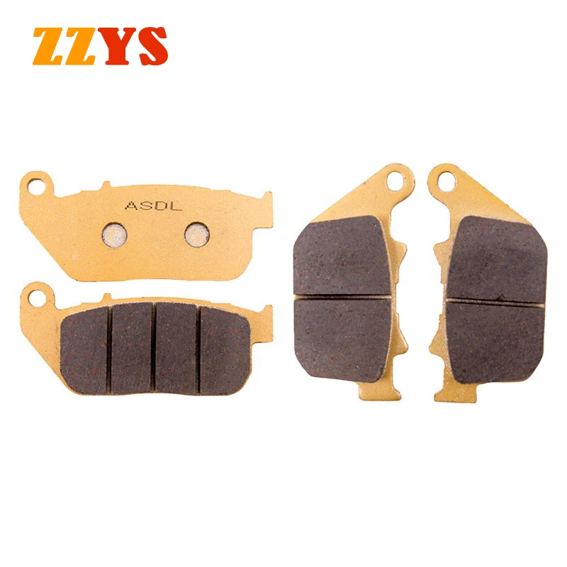 Motorcycle Front Rear Brake Pads For Harley XL50 L883 Iron XL 883 Sportster Custom XL1200 XL 1200 XL1200V XL1200X Forty Eight