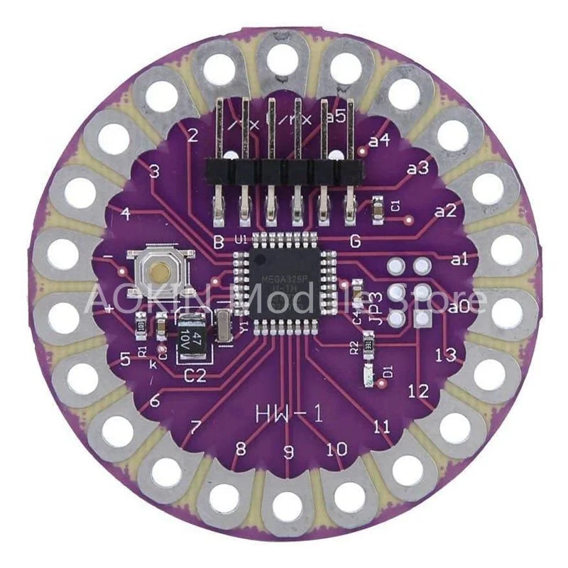 1pc LilyPad 328 Main Board ATmega328P ATmega328 16M Suitable For Arduino