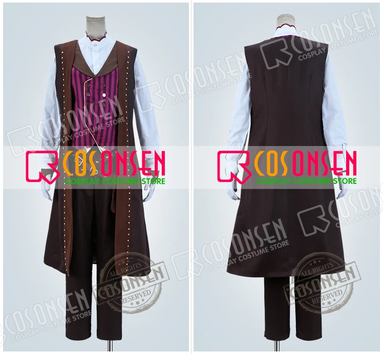 Ensemble Sterren Shu Itsuki Discovery Steampunk Museum Cosplay Kostuum Cosplayonsen Custom Made Volledige Set