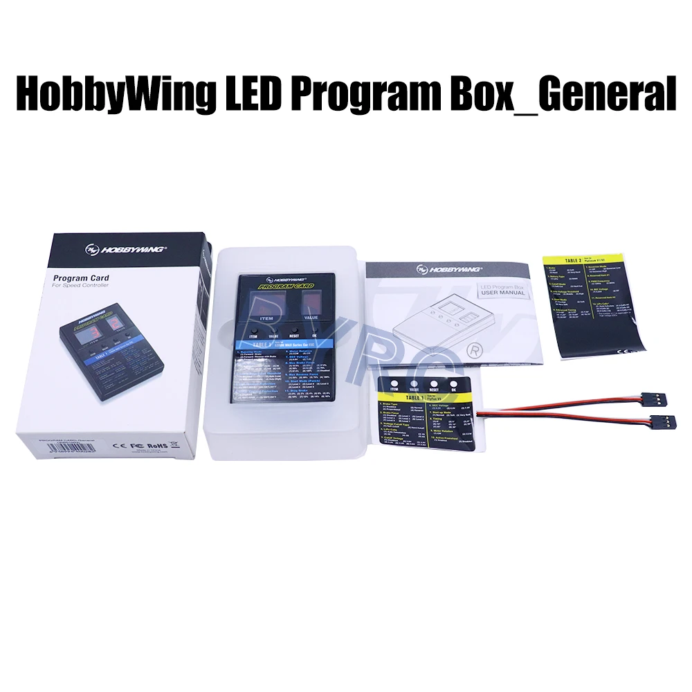 Hobbywing Program Card-A LED Program Box LCD Program Box Pro OTA