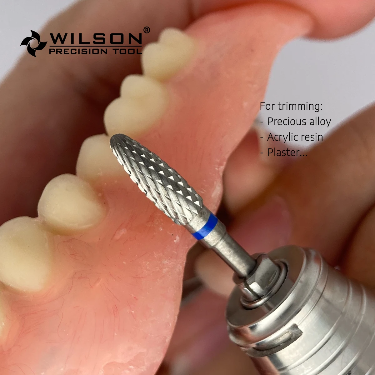 WilsonDental Burs 5000348-ISO 274 190 040 Tungsten Carbide Dental Burs for trimming Plaster/Acrylic/Metal