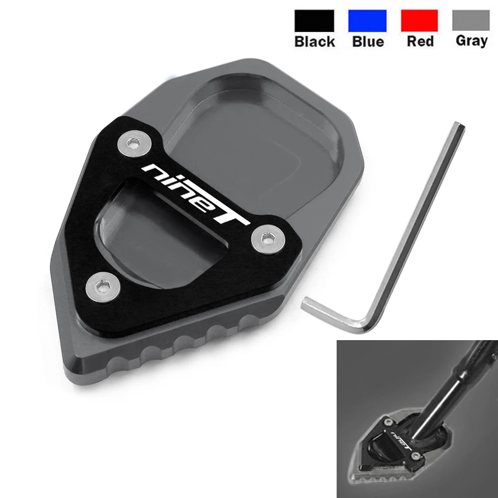 

For BMW RNINET R NINET Rnine T R nine T 2017-2023 Motorcycle CNC Kickstand Foot Side Stand Extension Pad Support Plate Enlarge
