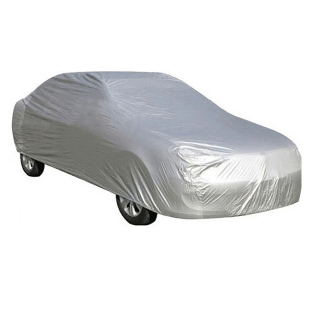 Universal Car Cover Protector Scratch Dust Sun Rain หิมะ UV กันน้ําสําหรับ Notchback Sedan