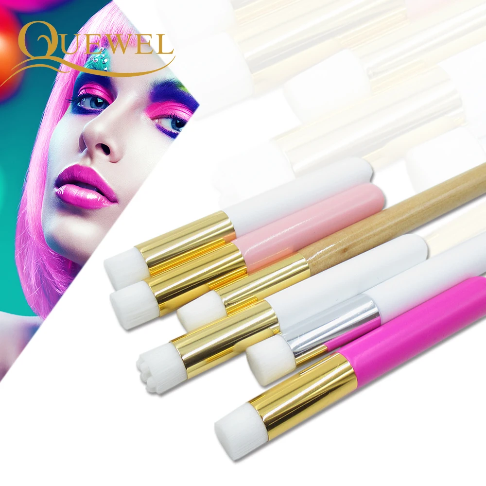 Eyelash Cleaning Brush Cleansing Eyelashes Extension Nose Brush Clean Lash Shampoo Brushes Tool Makeup Acrylic Brush Tool Quewel