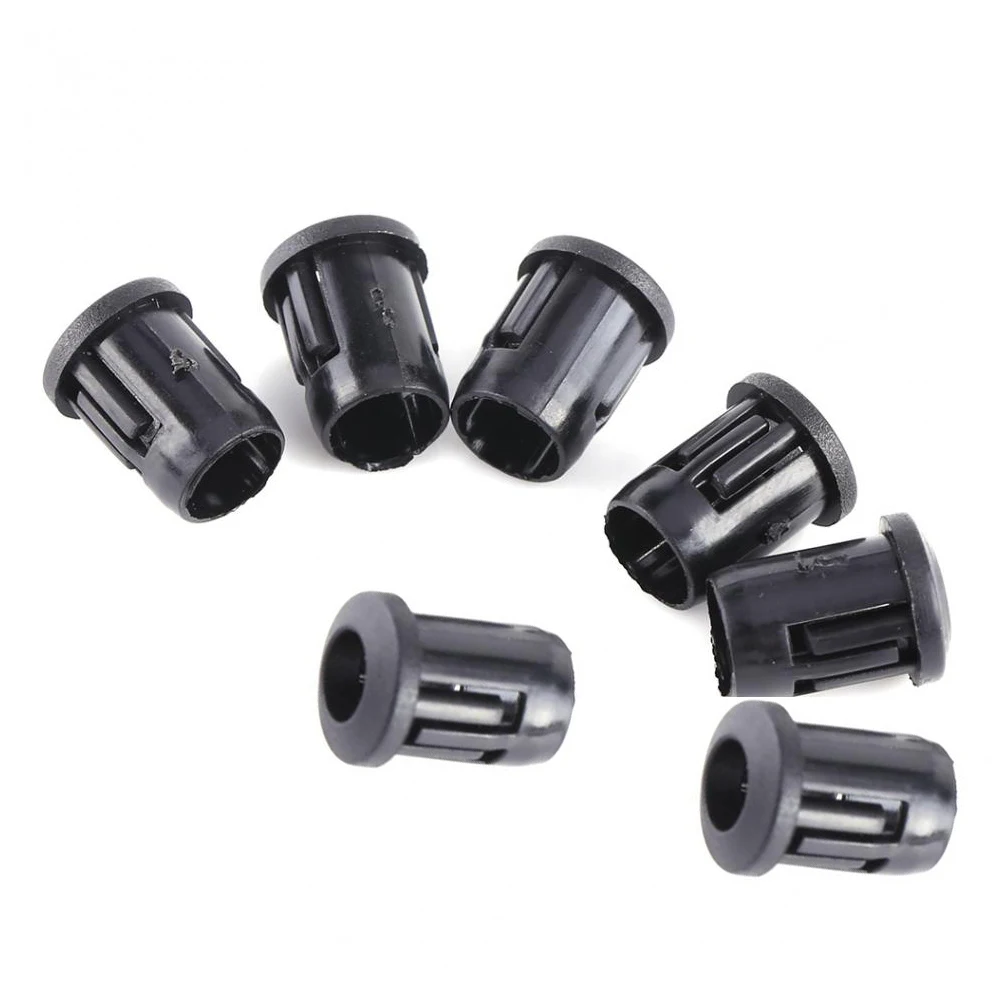 Black Plastic Lamp LED Diode Holder Black Clip Bezel Socket Mount 3mm/5mm/8mm/10mm For LED light-emitting diode