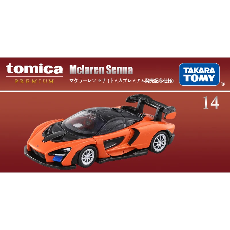 Takara Tomy Tomica Premium TP14 McLaren Senna Sports Car Limited Edition Metal Diecast Vehicle Model Car New in Box