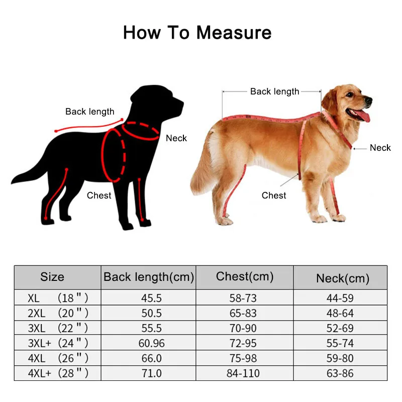 MySudui Waterproof Dog Coat Jacket Raincoat Reflective For Medium Large Dogs Outdoor Winter Warm Pet Dog Clothes Big Jumpsuit