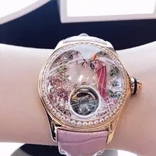 Women's Diamond Tourbillon Watch #3