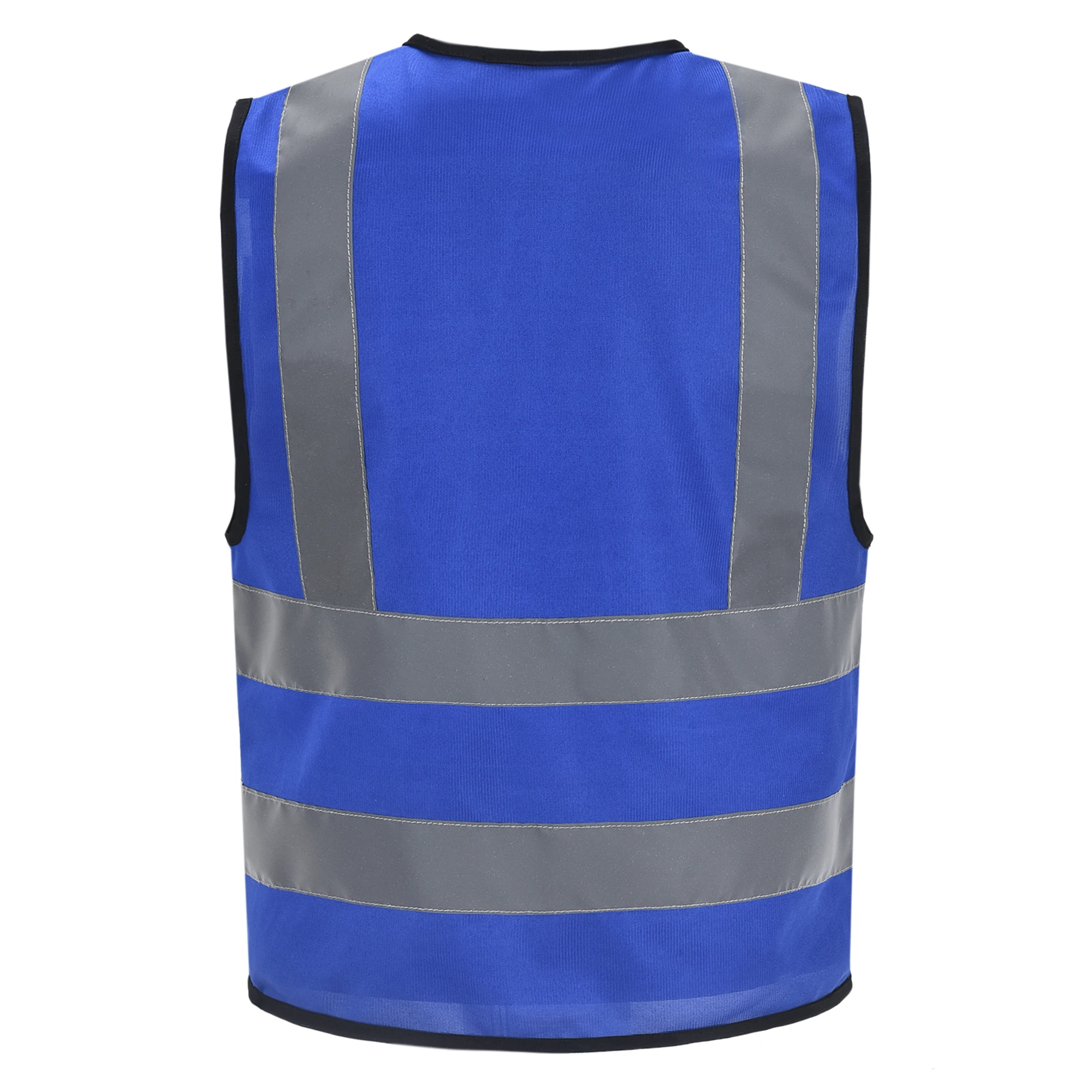 AYKRM High Visibility Viz Vest Reflective Safety 12 Colour Bright Color Traffic Waistcoat Construction Work ANSI Class 2 Standar