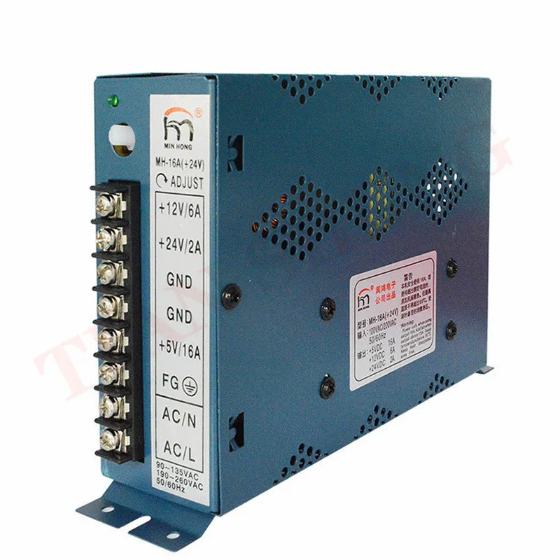 MH-16A(+24V) Arcade game machine Switching Power Supply +5V/16A 12V/6A 24V/2A Power Supply Arcade Game Machine Parts