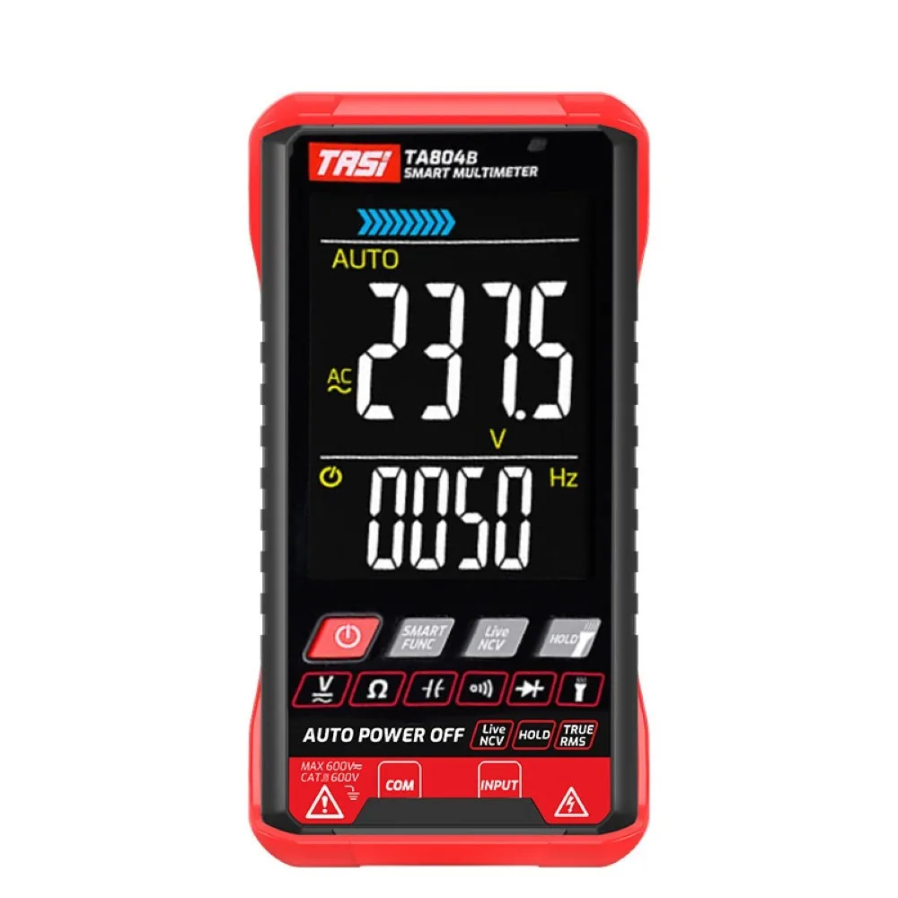 

TA804AB Digital Multimeter Professional Auto Tester Ohm NCV Voltage Meter Resistance Testing Tool Electrician Multimeter