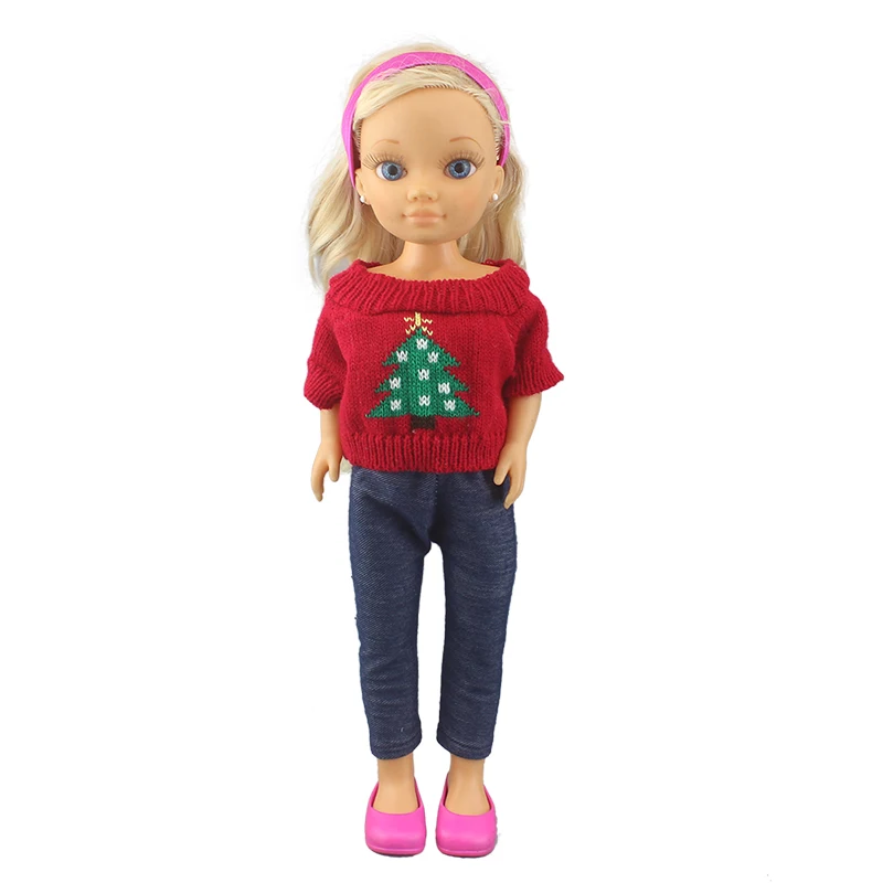 New Cute sweater suit clothes  Fit With 42cm FAMOSA Nancy Doll (Doll and shoes are not included), Doll Accessories