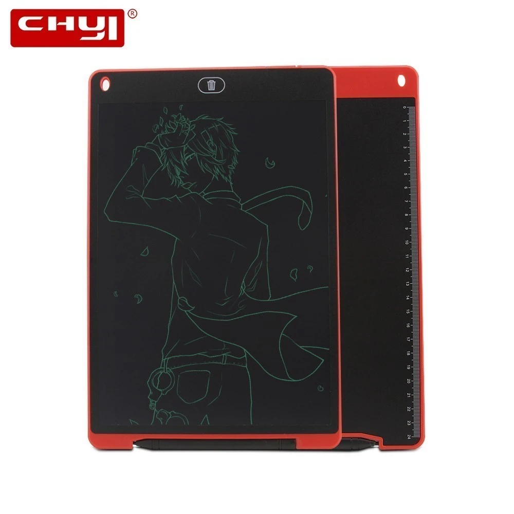 

CHYI LCD Writing Tablet 12 Inch Epaper Electronic Digital Drawing Board Wireless Smart Notepad Memo Pad For Kid Children To Draw