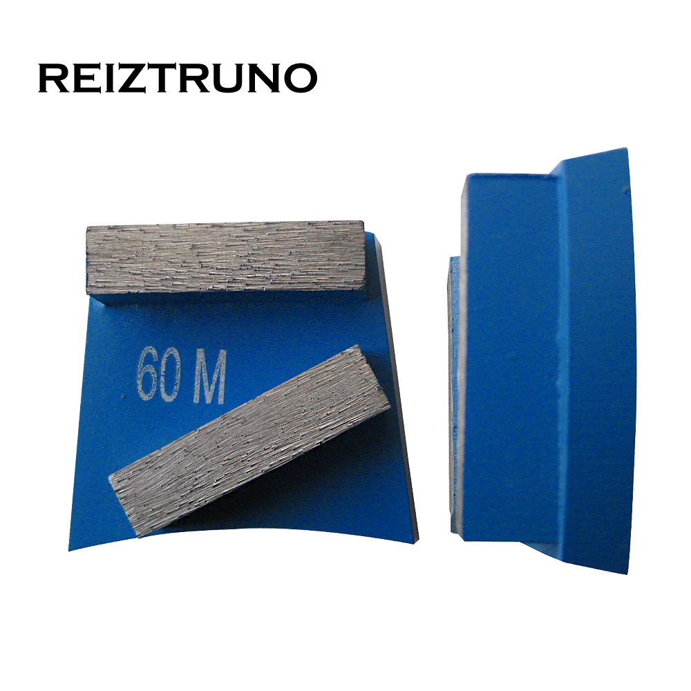 Reiztruno 1 pezzo di due segmenti del diamante di Rettifica Piano Scarpe per calcestruzzo, Lavina utensili di rettifica Pavimento Lucidatura Blocco
