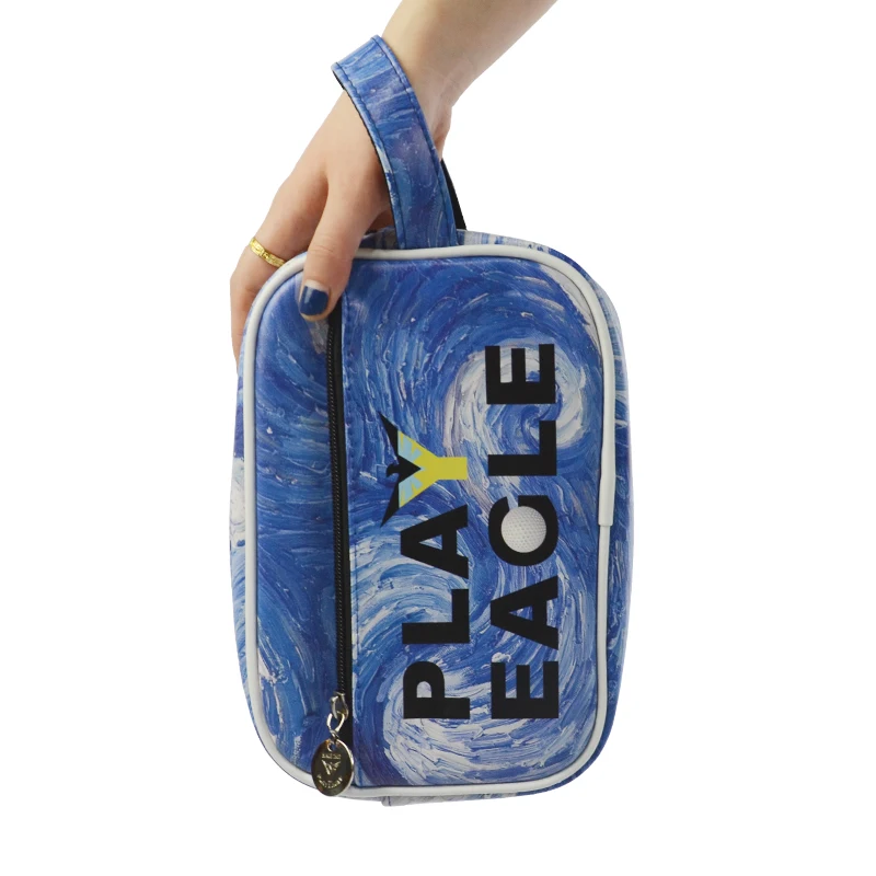 PLAYEAGLE Golf Handbag Zippered Pouch Outdoors Mini Pouch Waterproof Portable Storage Wallet Men Women's Fashion Golf Pouch