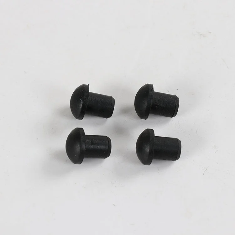 Motorcycle Modified Rocker Arm Hole Rubber Plug Rear View Mirror for Kiden Kd150 / 250-v