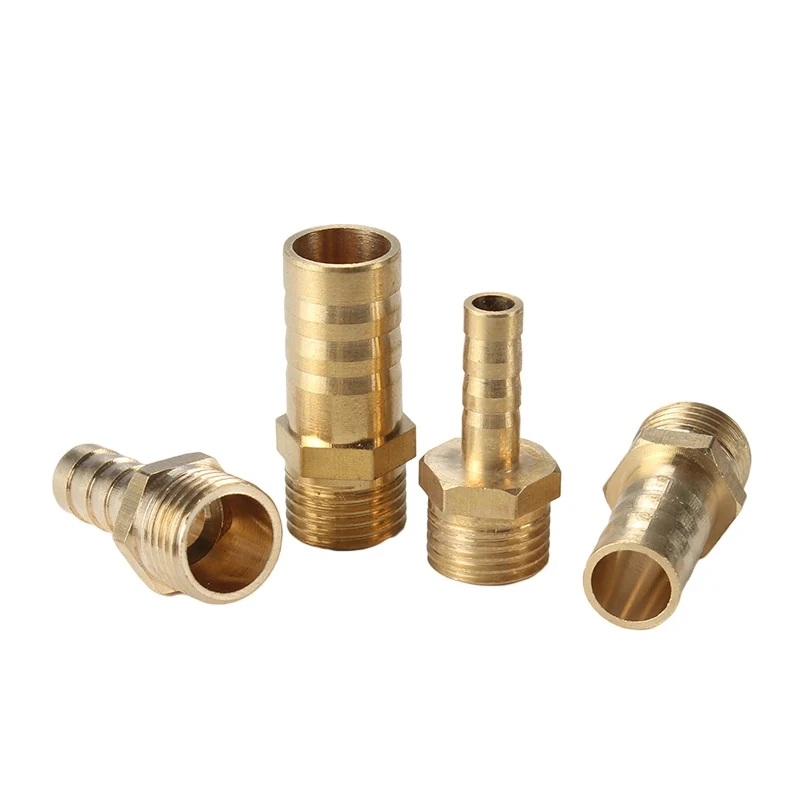 Brass Pipe Fitting 4mm 6mm 8mm 10mm 12mm Hose Barb Tail 1/8\