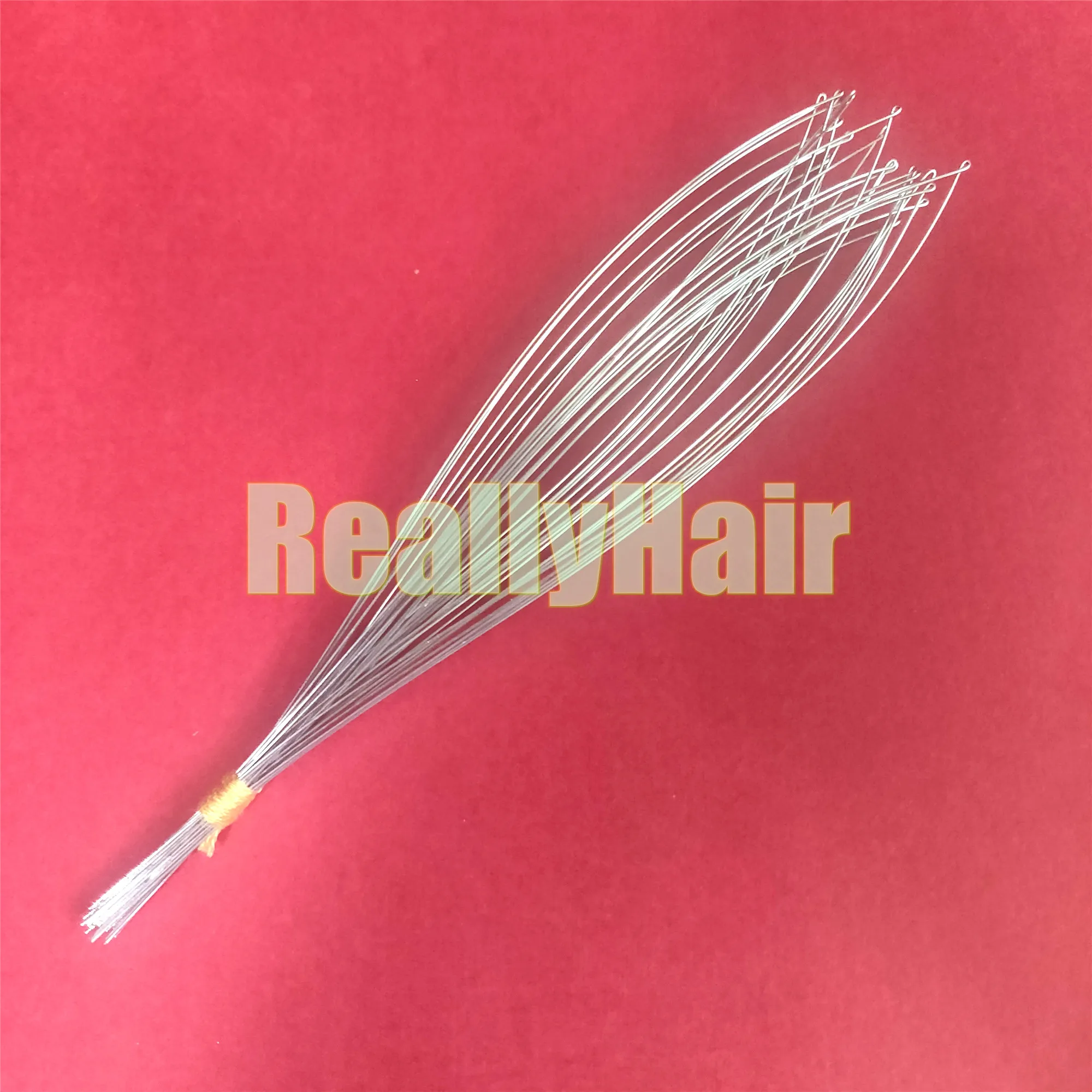 10pcs/Lot or 50pcs/Lot Micro Rings Pulling Loop Needle Hair Extensions,Hair Extension Tools Replaceable stainless steel wire